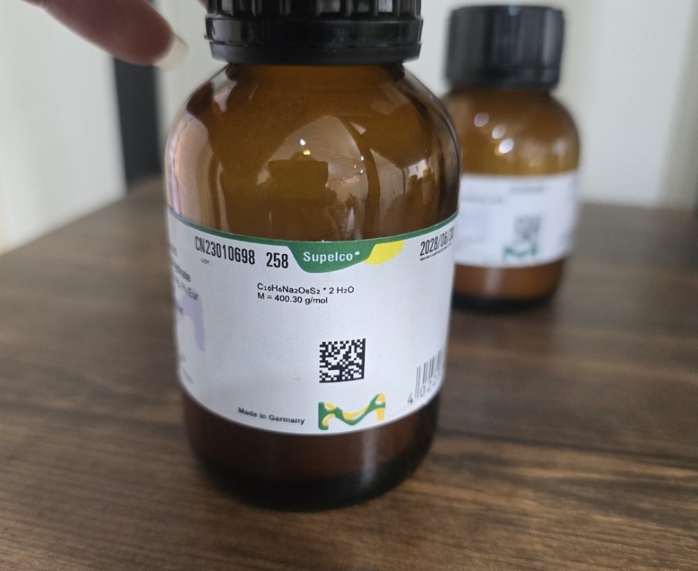 Chromotropic Acid Disodium Salt Dihydrate کروموتروپیک اسید دیسدیم دیهیدرات Supelco 1.02498.0025 برای آنالیزهای شیمیایی - تصویر 3